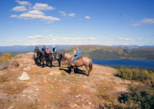 Canada-Yukon-Yukon Rambler on Horseback
